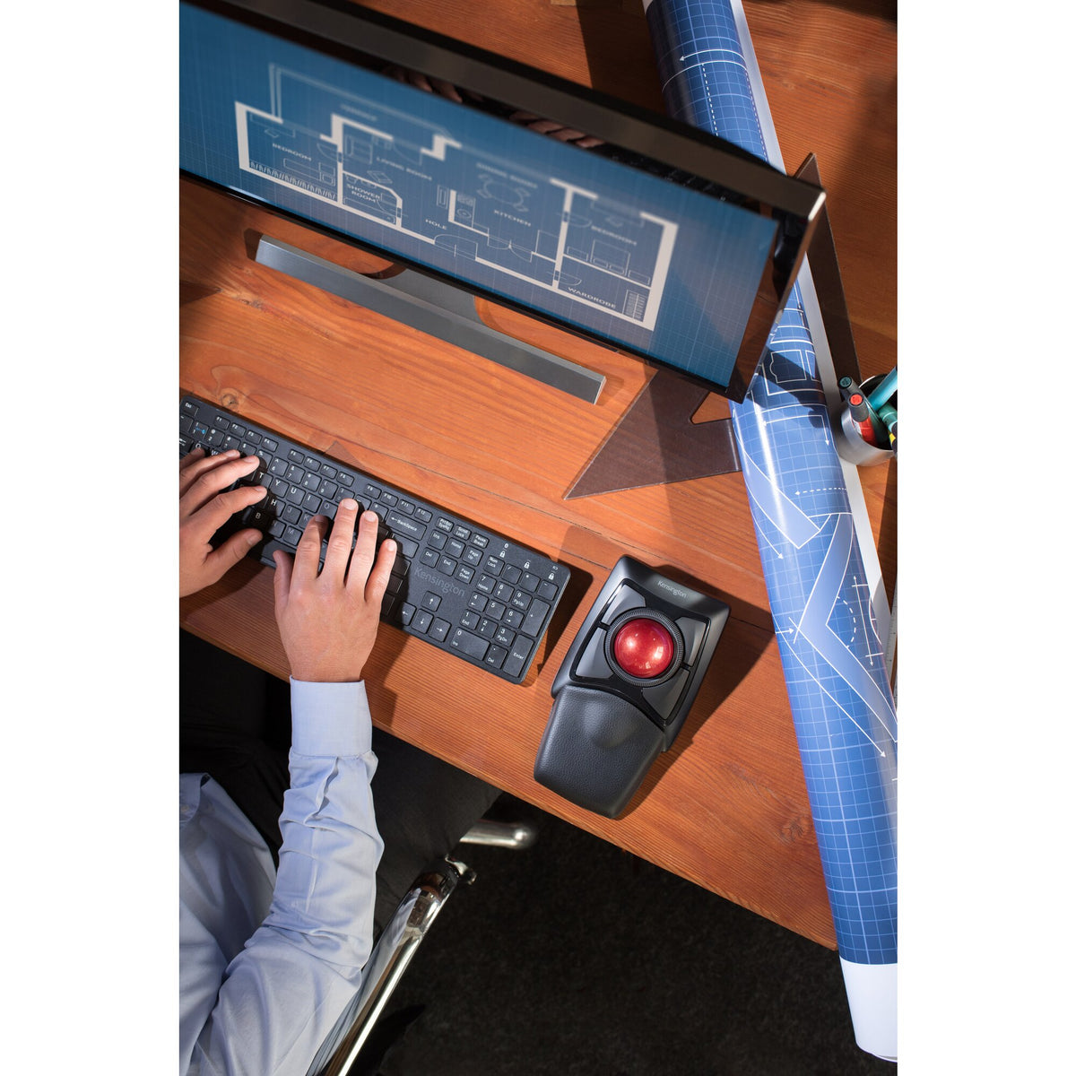 Kensington Kabelloser Expert Mouse-Trackball