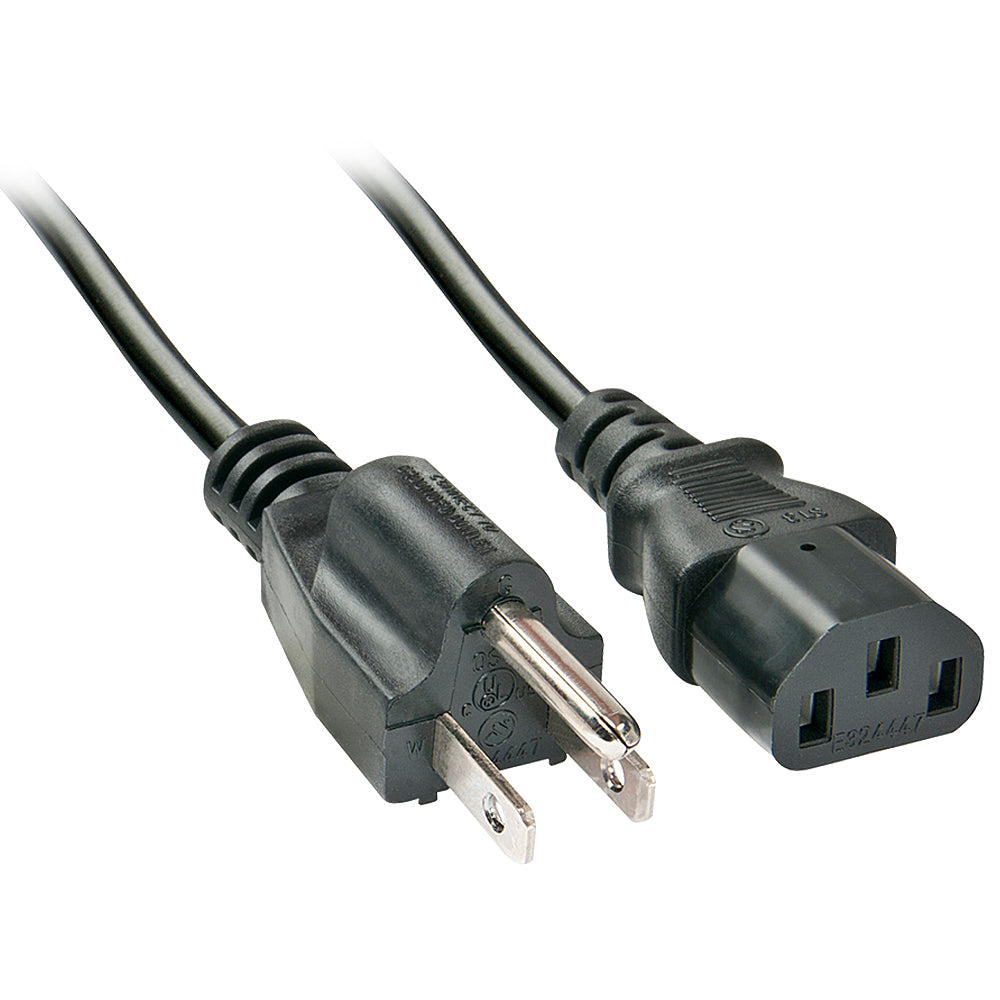 Lindy 30338 Stromkabel Schwarz 2 m C13-Koppler