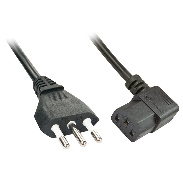 Cavo di alimentazione Lindy 30346 nero 2 m connettore C13