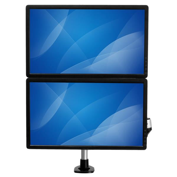 StarTech.com Dual-Monitorhalterung mit voll beweglichem Arm - Stapelbar