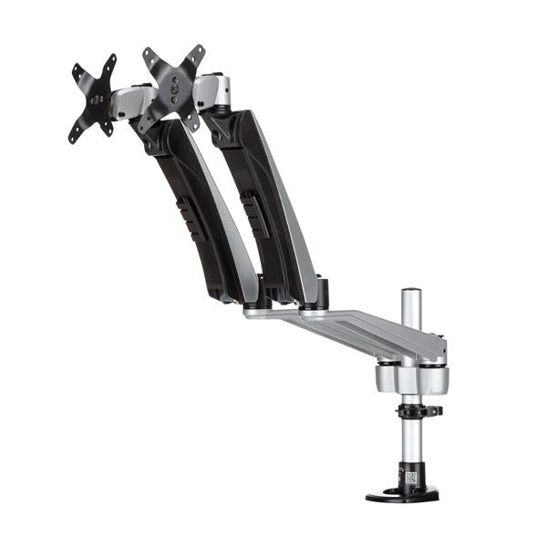StarTech.com Fully Articulating Dual Monitor Mount - Stacked
