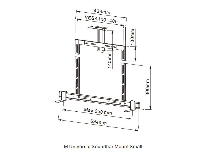Multibrackets 2869 Zubehör für Monitorhalterung