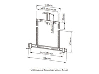 Multibrackets 2869 Zubehör für Monitorhalterung
