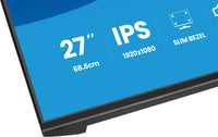 iiyama ProLite X2793HSU-B1 Computerbildschirm 68,6 cm (27") 1920 x 1080 Pixel Full HD LED Schwarz