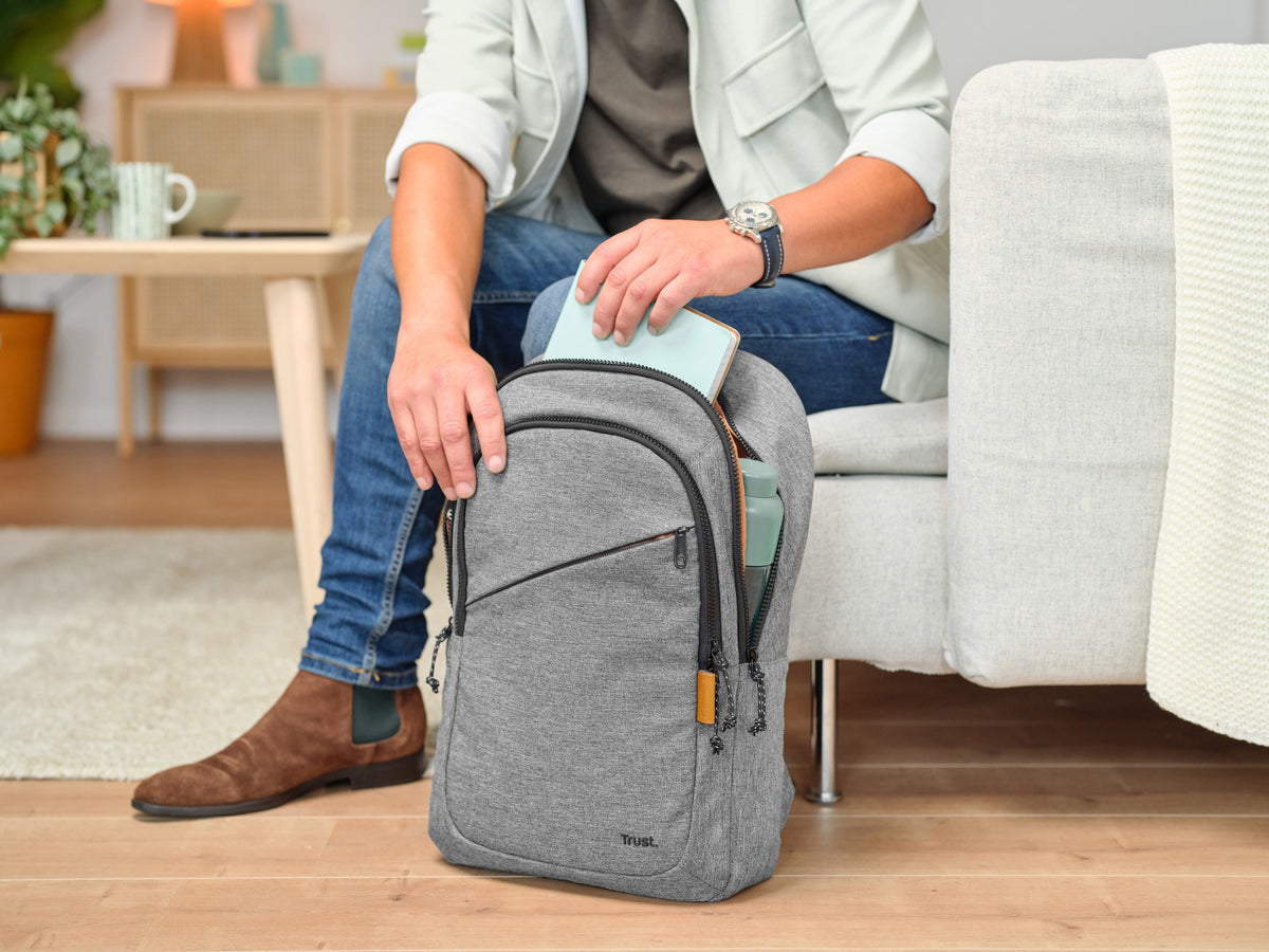 Trust Avana 40,6 cm (16") Rucksack Grau