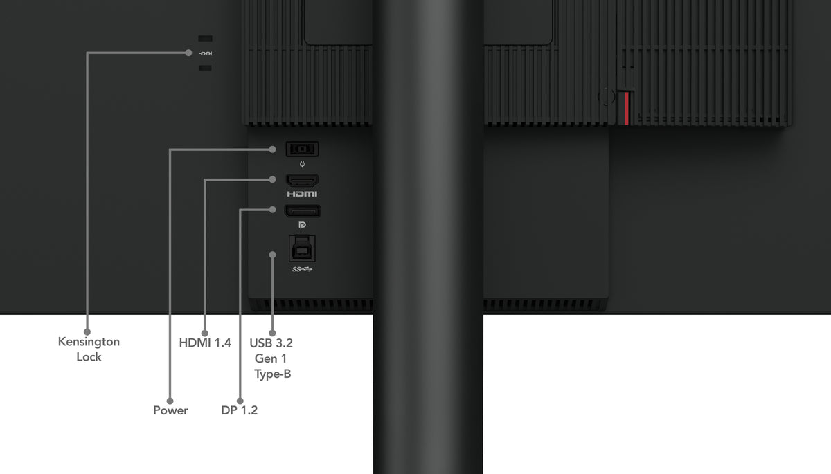 Lenovo ThinkCentre Tiny-In-One 24 Gen 5 Computerbildschirm 60,5 cm (23.8") 1920 x 1080 Pixel Full HD LED Touchscreen Schwarz