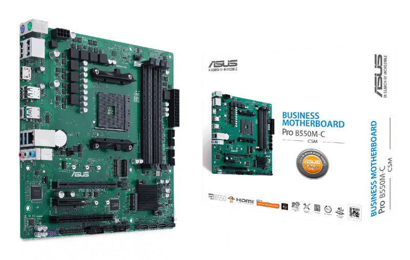 ASUS PRO B550M-C/CSM AMD B550 Sockel AM4 micro ATX