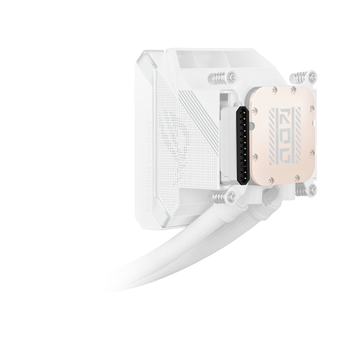ASUS ROG Strix LC IV 360 ARGB LCD White Edition Prozessor Flüssigkeitskühlung 12 cm Weiß