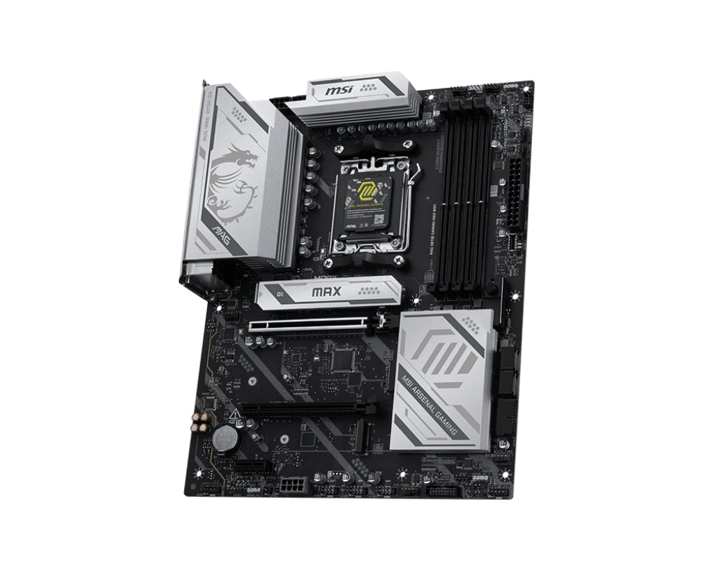 MSI MAG X870E GAMING MAX WIFI Motherboard AMD X870E Sockel AM5 ATX