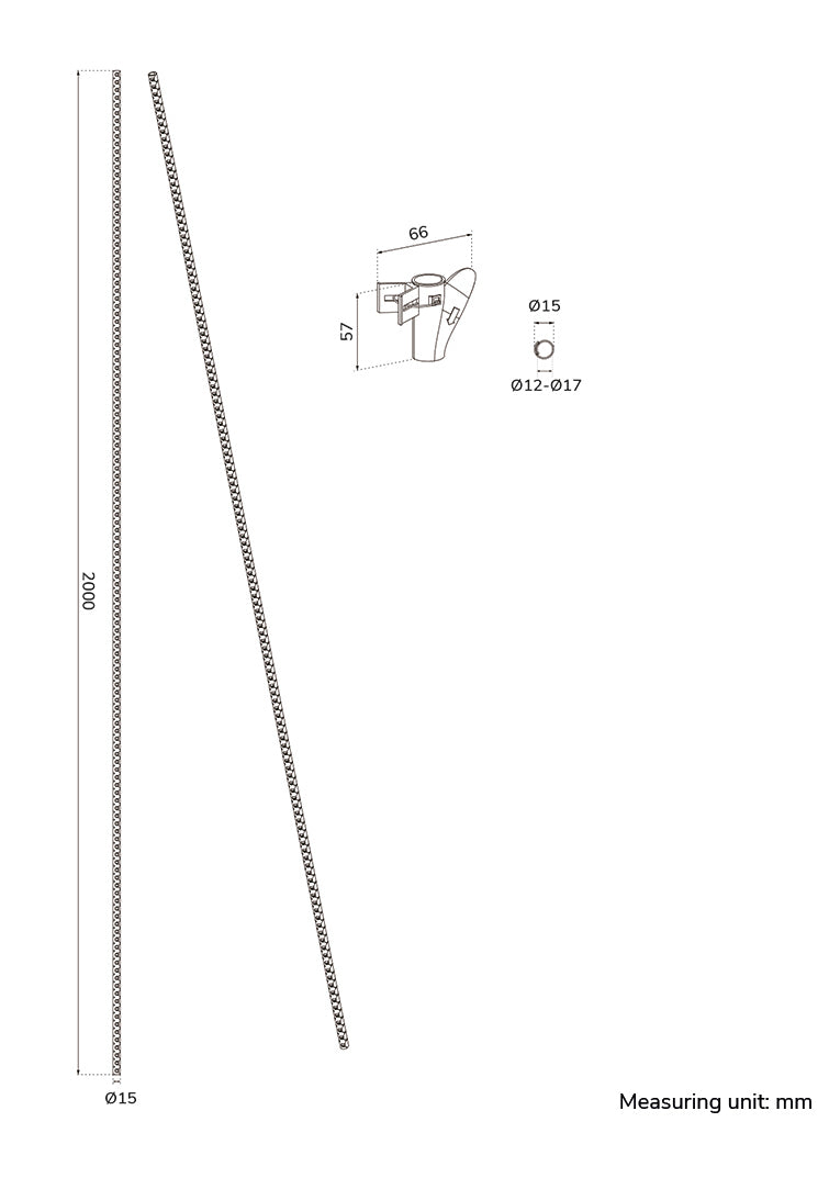 Neomounts ADS06-140BL Kabelspirale - für 1-3 Kabel - universal