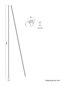 Neomounts ADS06-140BL Kabelspirale - für 1-3 Kabel - universal