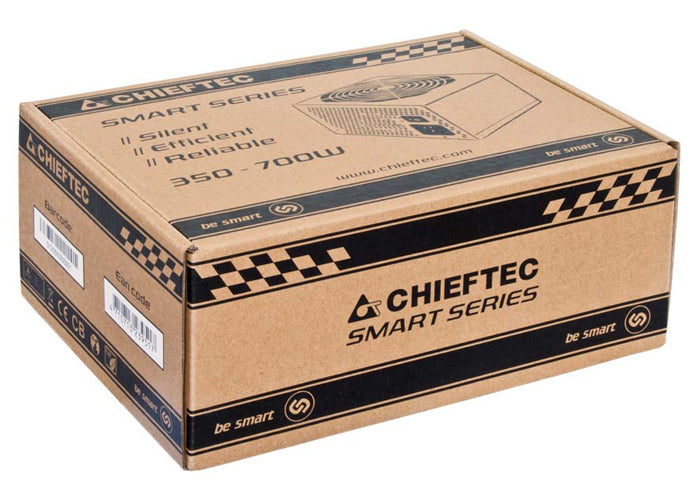 Chieftec Smart GPS-500A8 Netzteil 500 W 20+4 pin ATX ATX Schwarz