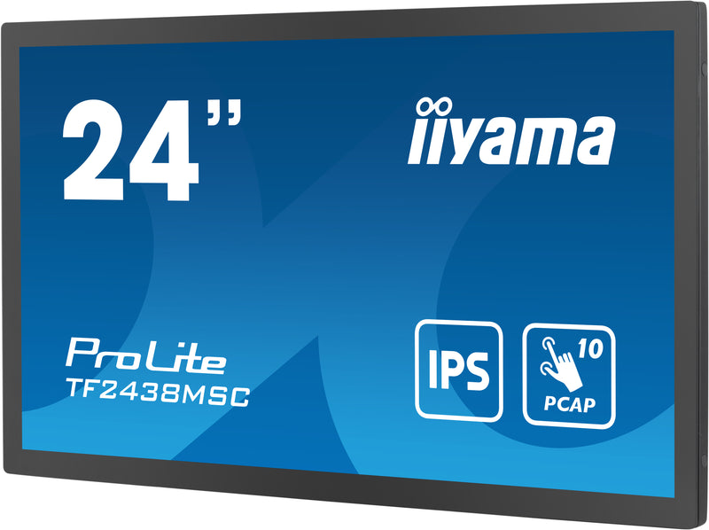 iiyama TF2438MSC-B1 Computerbildschirm 60,5 cm (23.8") 1920 x 1080 Pixel Full HD LED Touchscreen Schwarz