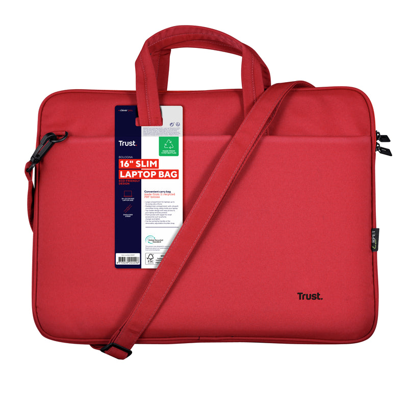 Trust Bologna 40,6 cm (16") Aktenkoffer Rot