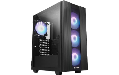 Chieftec Midi Tower Hunter 2, schwarz o.NT