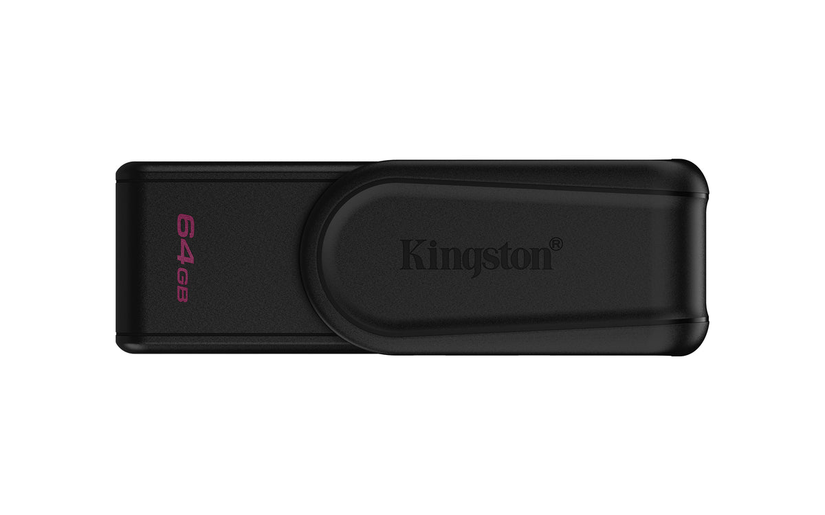 Kingston Technology DataTraveler 64GB Portable USB 3.2 Gen 1 Exodia S (Schwarz/Schwarz)