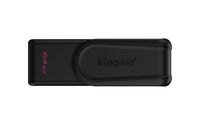 Kingston Technology DataTraveler 64GB Portable USB 3.2 Gen 1 Exodia S (Schwarz/Schwarz)