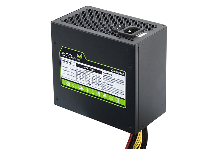 Chieftec GPE-500S Netzteil 500 W 24-pin ATX PS/2 Schwarz