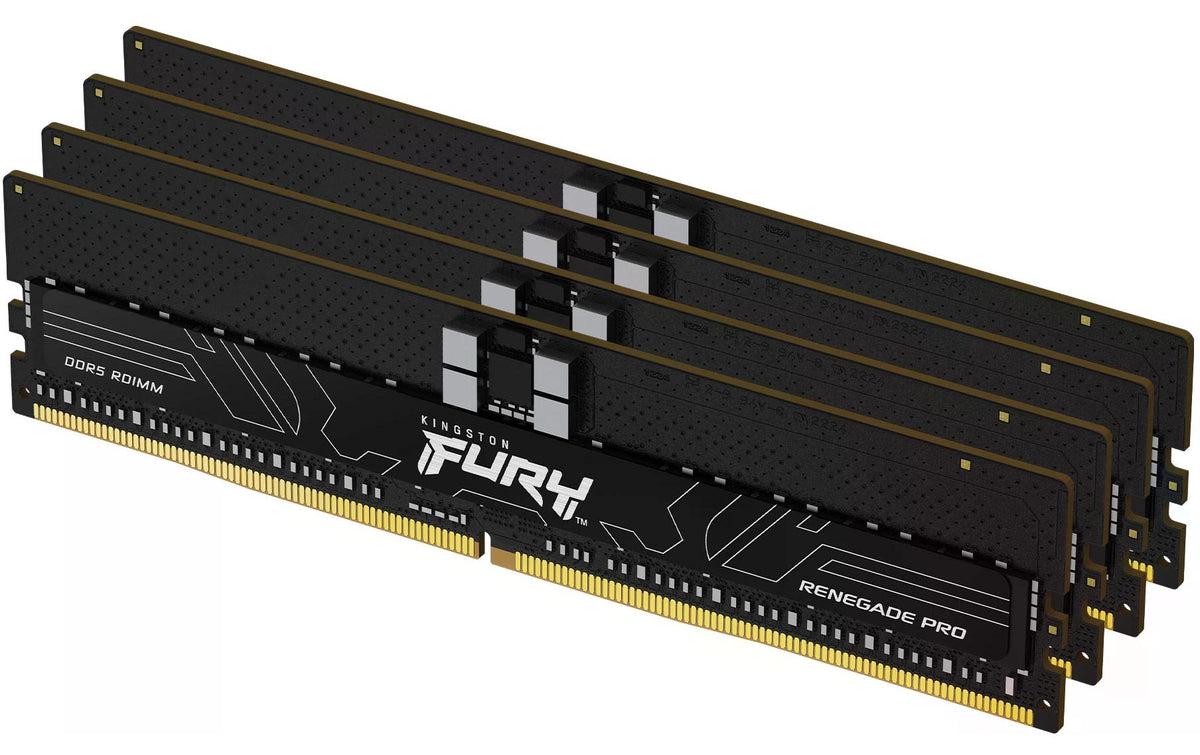 Kingston FURY Renegade Pro Black Registered DDR5-6400 CL32 128GB (4x32GB)