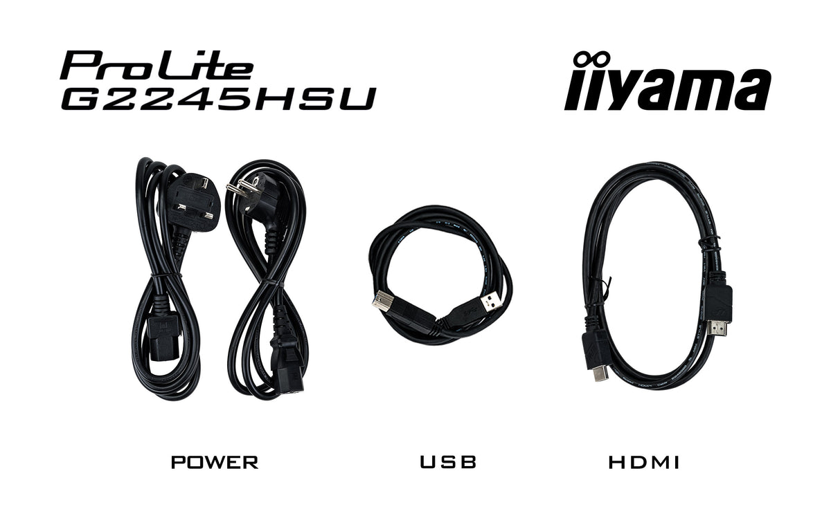 iiyama G-MASTER G2245HSU-B2 Computerbildschirm 54,6 cm (21.5") 1920 x 1080 Pixel Full HD LED Schwarz