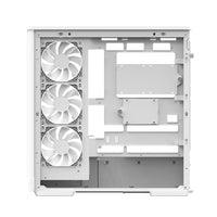 Aerocool P500A PC-Gehäuse, Midi-Tower, ATX, Tempered Glass, RGB - weiß – Ansicht 5