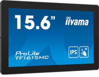 iiyama ProLite TF1615MC-B1 Computerbildschirm 39,6 cm (15.6") 1920 x 1080 Pixel Full HD Touchscreen Schwarz