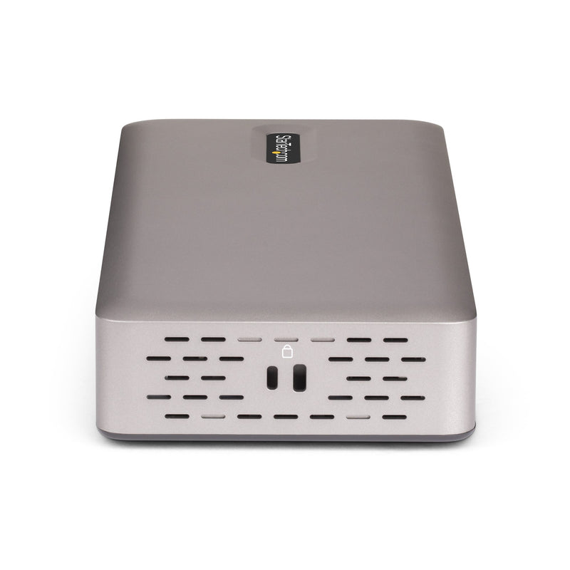 StarTech.com USB-C-Dockingstation(USB4), Dreifach 4K60Hz-Monitore DisplayPort oder HDMI, 100W Laptop-Ladung, 2,5GbE, Notebook Dock, Thunderbolt 4, Nicht für macOS, Treiberlos