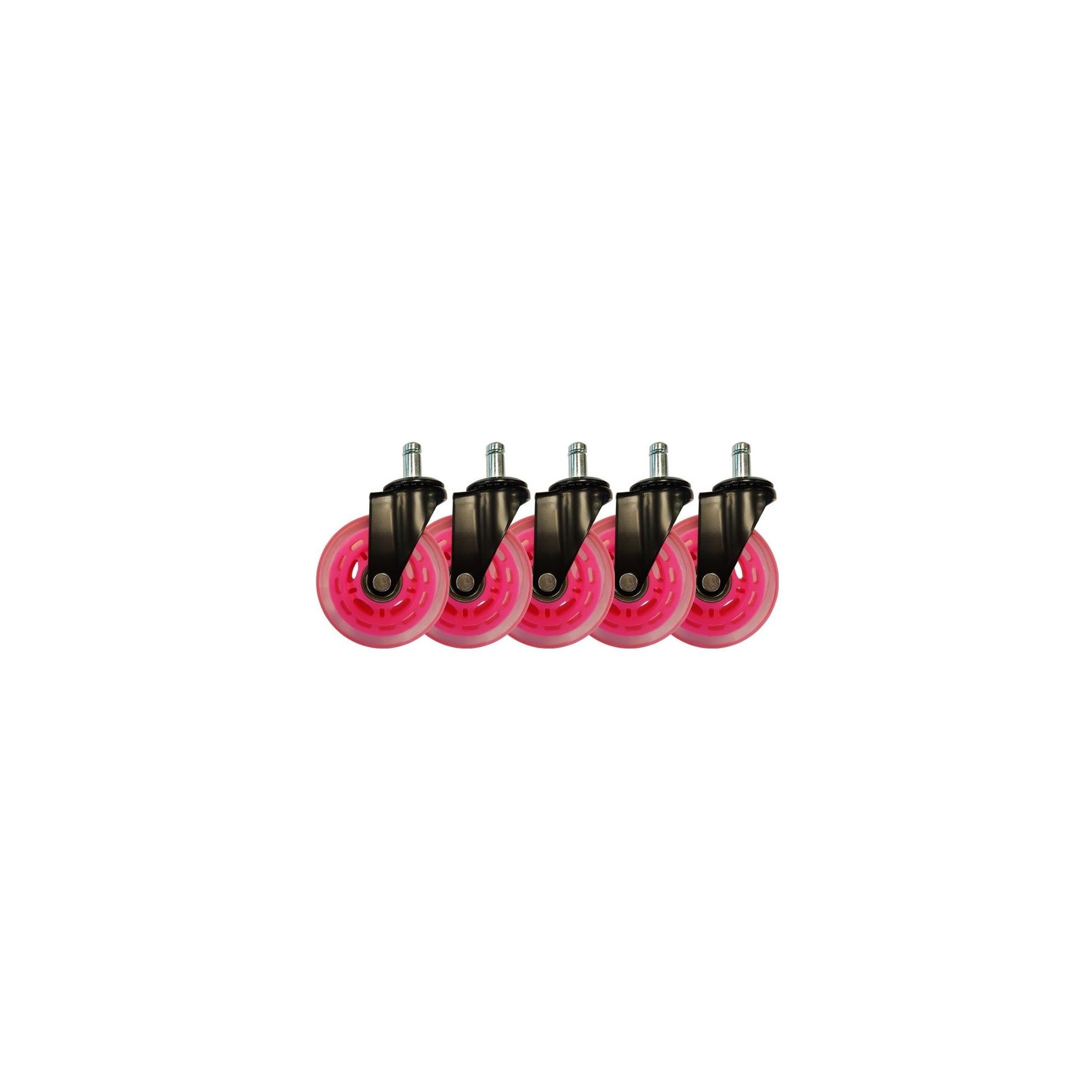 LC-POWER Gaming Stuhlrollen 5er Set.