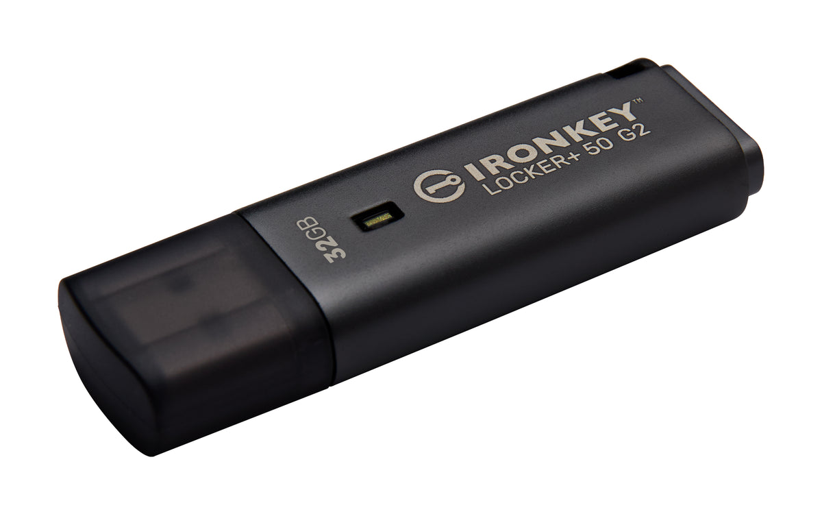 Kingston Technology IronKey 32GB Locker Plus 50 G2, FIPS 197, AES-256