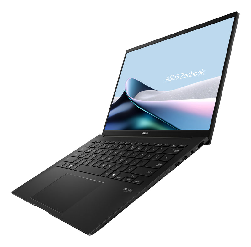 ASUS Zenbook 14 OLED UM3406KA-QD065W AMD Ryzen AI 7 350 Laptop 35,6 cm (14") WUXGA 16 GB LPDDR5x-SDRAM 512 GB SSD Wi-Fi 6E (802.11ax) Windows 11 Home Schwarz