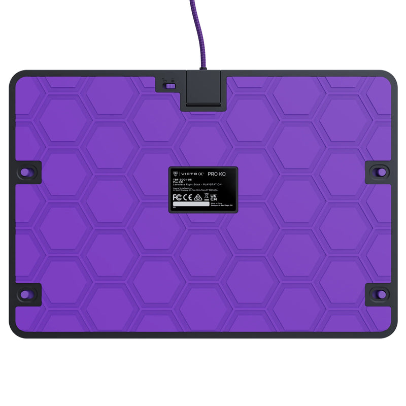 Turtle Beach Victrix Pro KO Leverless Fight Stick Grau USB Kampfstab Digital PC, PlayStation 4, PlayStation 5