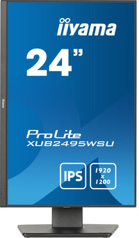 iiyama ProLite XUB2495WSU-B7 Computerbildschirm 61,2 cm (24.1") 1920 x 1200 Pixel WUXGA LED Schwarz