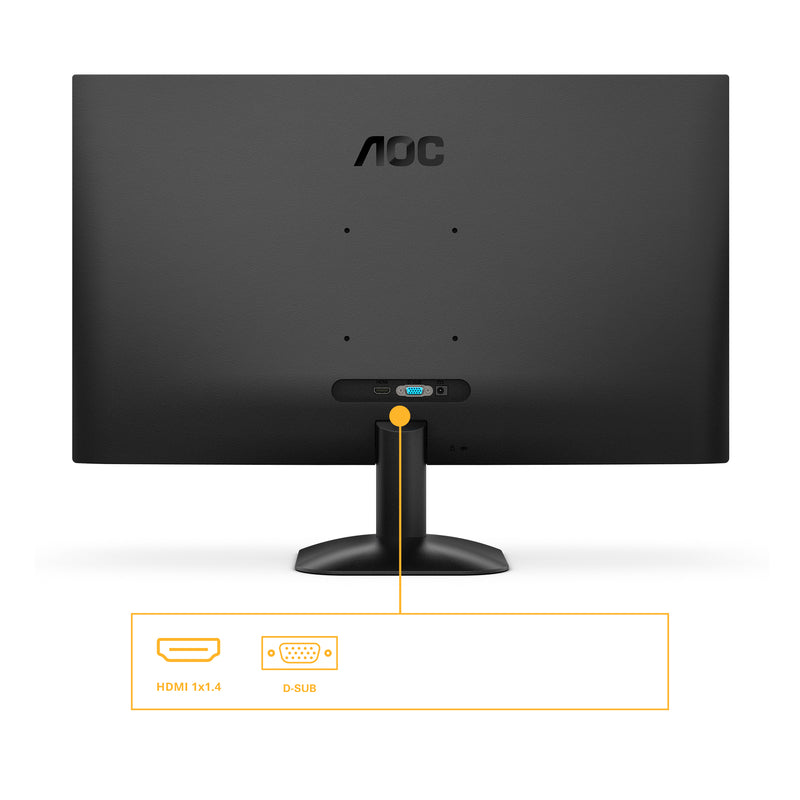AOC B3 24B35HM2 Computerbildschirm 60,5 cm (23.8") 1920 x 1080 Pixel Full HD LED Schwarz