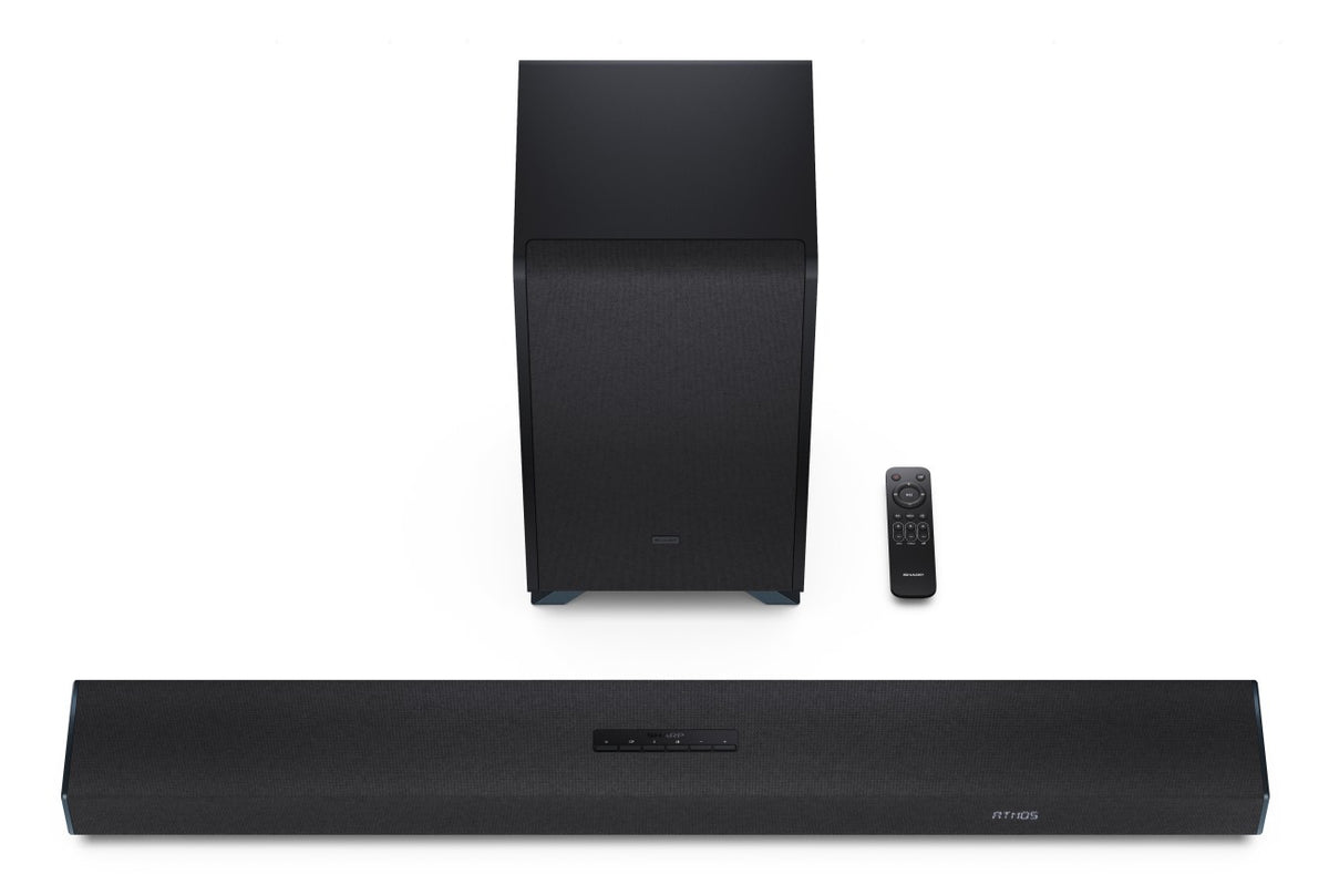 Sharp HT-SBW53121(BK) Soundbar-Lautsprecher Silber 3.1.2 Kanäle 182 W