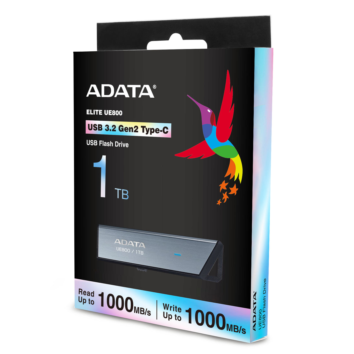 ADATA UE800 USB-Stick 1 TB USB Typ-C 3.2 Gen 2 (3.1 Gen 2) Silber