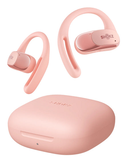 SHOKZ OpenFit Air Kopfhörer Kabellos Ohrbügel Anrufe/Musik/Sport/Alltag Bluetooth Pink