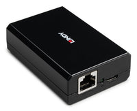 Lindy 73474 Netzwerksplitter Power over Ethernet (PoE) Schwarz