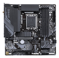 GIGABYTE B760M Gaming X AX Mainboard – Unterstützt Intel Core 14. Gen CPUs, 8+1+1 Phasen VRM, bis zu 7600 MHz DDR5, 2xPCIe 4.0 M.2, Wi-Fi 6E, 2.5GbE LAN, USB 3.2 Gen 2