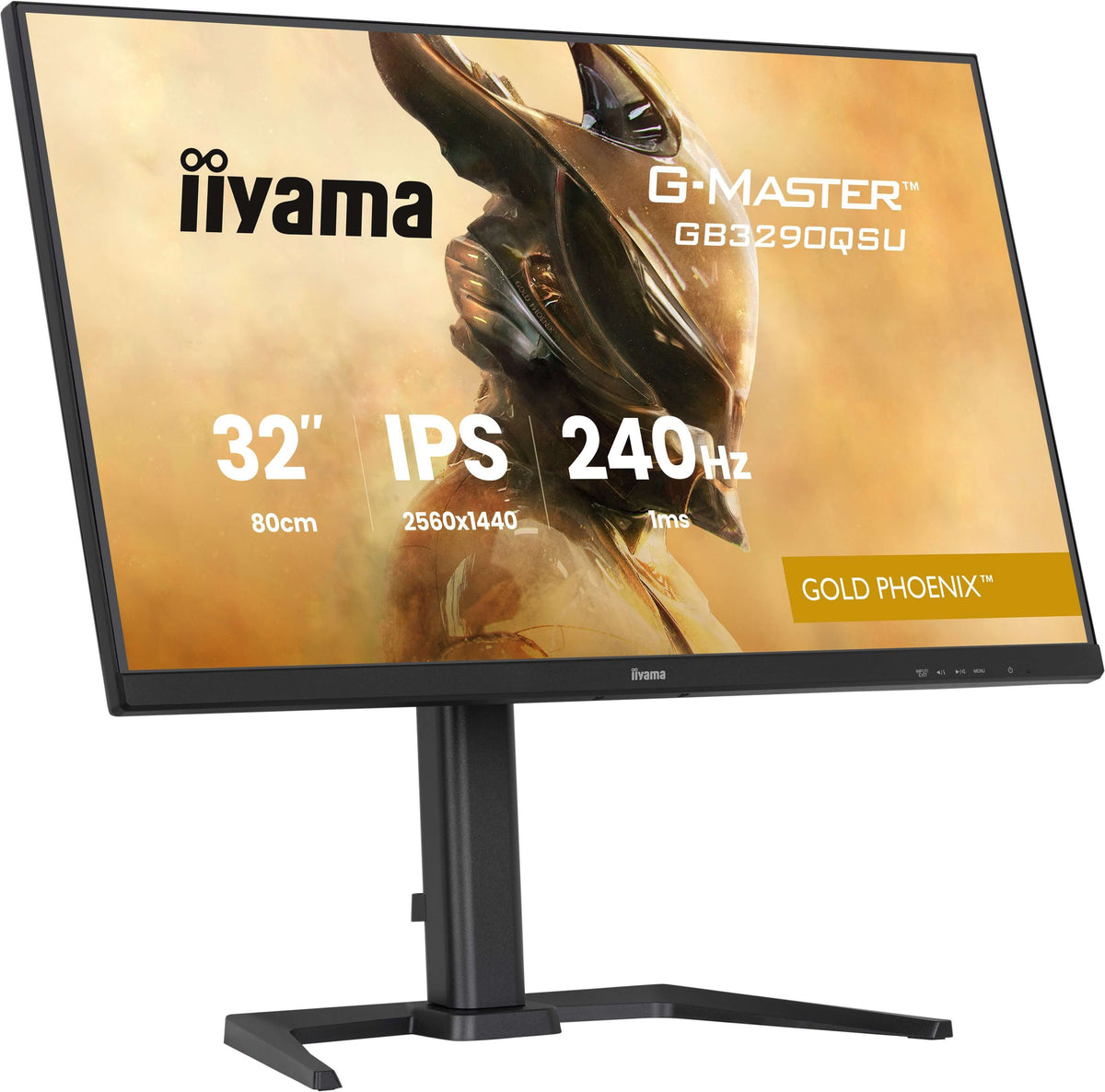 iiyama G-MASTER GB3290QSU-B1 Computerbildschirm 80 cm (31.5") 2560 x 1440 Pixel Quad HD LED Schwarz