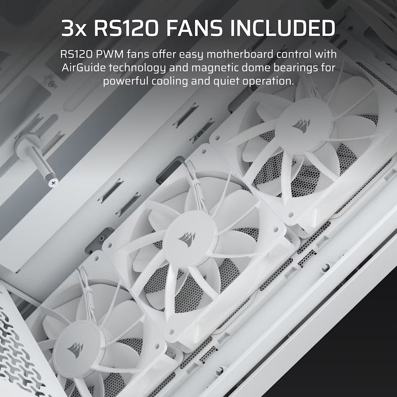 Corsair White Gaming PC | iCUE | RTX 5070 & Intel Ultra 245K