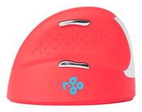 R-Go Tools R-Go HE Sport, Ergonomische Maus, Mittel (Handlänge 165-185mm), linkshändig, Bluetooth, Rot