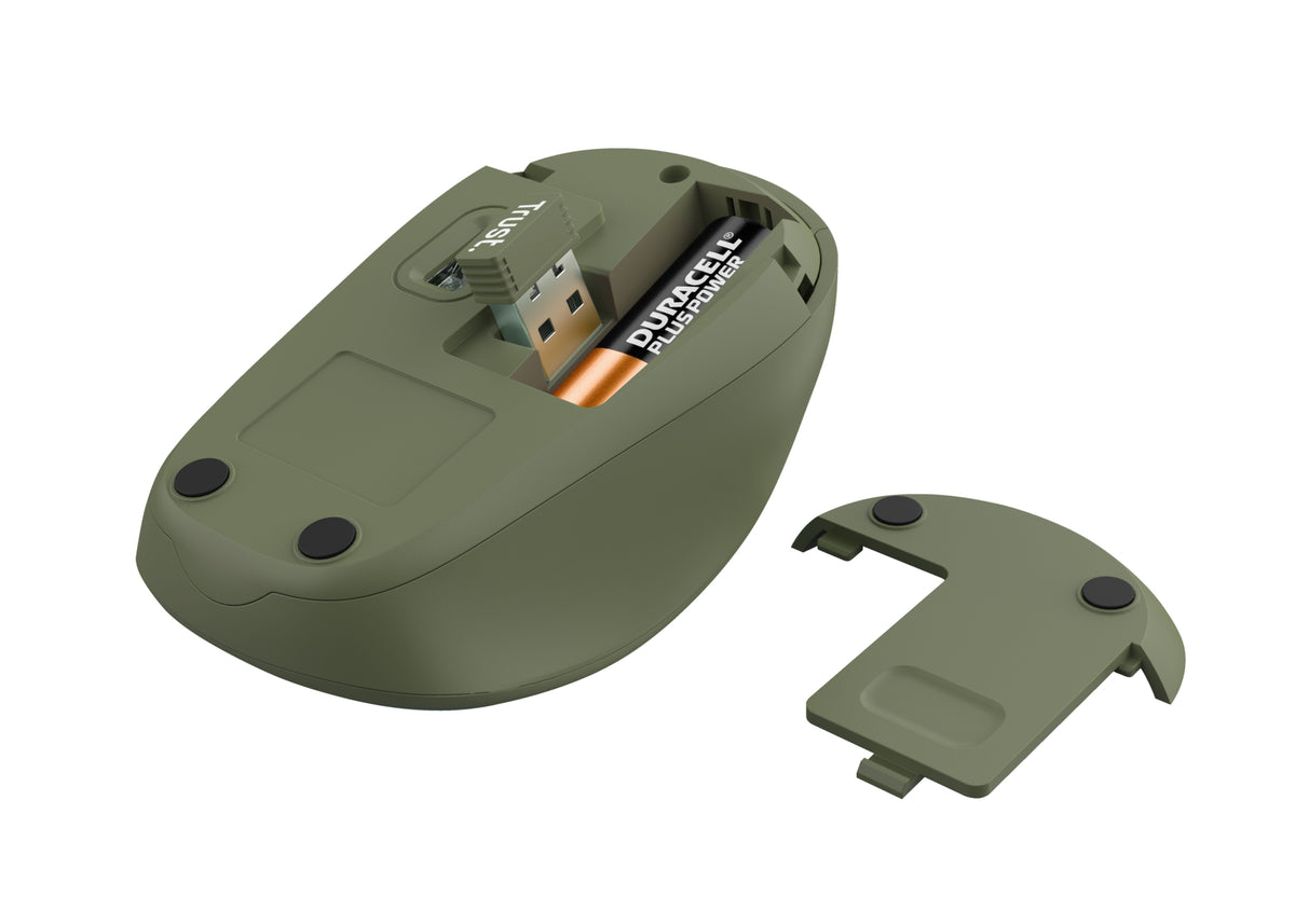 Trust Yvi+ Maus Büro rechts RF Wireless Optisch 1600 DPI