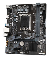 GIGABYTE H610M K DDR4 Mainboard - Unterstützt Intel Core Prozessoren 14th Gen CPUs, 3+1+1 Phases Hybrid Power Design, up to 3200MHz DDR4, 1xPCIe 3.0 M.2, GbE LAN, USB 3.2 Gen 1
