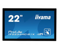 iiyama TF2234MC-B1X Computerbildschirm 54,6 cm (21.5") 1920 x 1080 Pixel Full HD LED Touchscreen Multi-Nutzer Schwarz