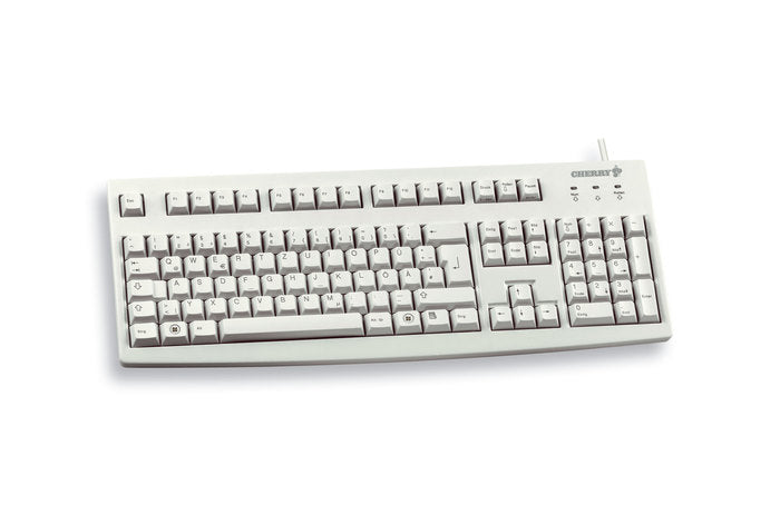 CHERRY G83-6104 Tastatur Universal USB QWERTY US Englisch Grau
