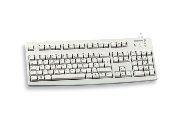 CHERRY G83-6104 Tastatur Universal USB QWERTY US Englisch Grau