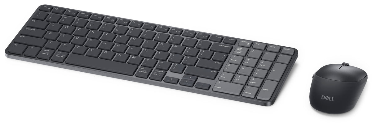 DELL Pro 7 KM746 Tastatur Maus enthalten Universal RF Wireless + Bluetooth QWERTY Italienisch Graphit