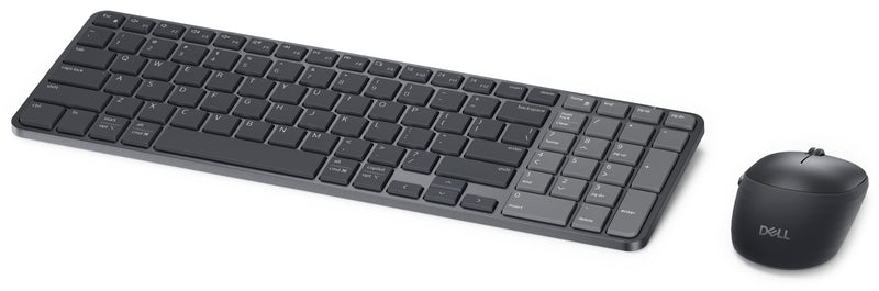 DELL Pro 7 KM746 Tastatur Maus enthalten Universal RF Wireless + Bluetooth QWERTZ Deutsch Graphit