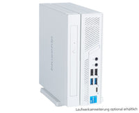 bluechip BUSINESSline S3159 *white* Intel® Core™ i5 Prozessor 14400 / bis zu 4.70 GHz, Windows 11 Pro, Intel® B760, 8 GB DDR5, 500 GB NVMe SSD, Intel® Wi-Fi 6E AX211, Bluetooth 5.3, Gigabit Ethernet, Intel® UHD Grafik