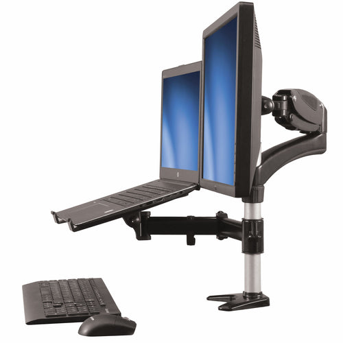StarTech STARTECH.COM Monitorarm Laptopstnder One-Touch Hhenverstellbar Untersttzt einen Monitor bis